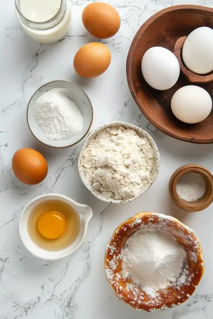 A tray of Baked Crème Brûlée Donuts filled with smooth vanilla pastry cream and topped with glossy caramelized sugar. The donuts look soft, golden, and bakery-style with a delicate crisp finish.