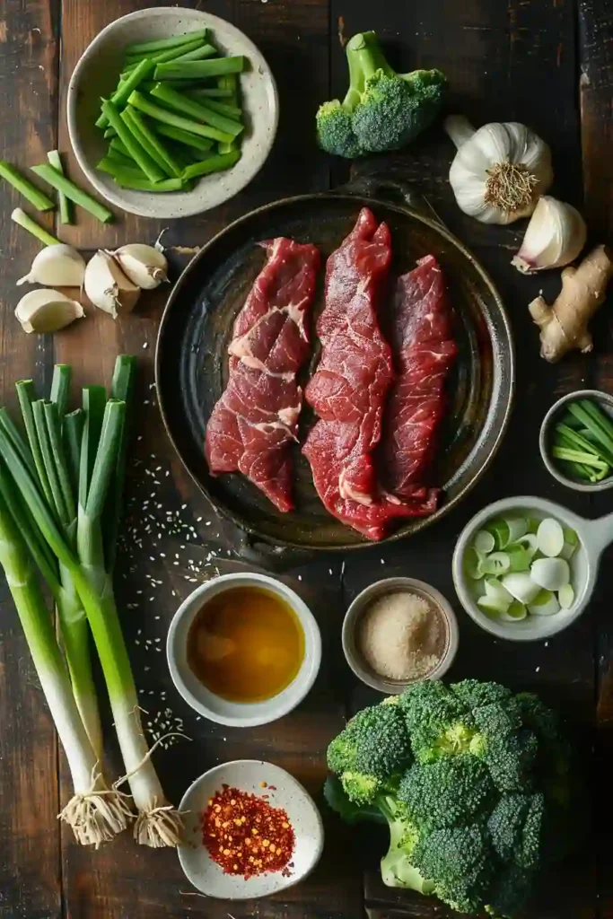 Freshly cooked healthy beef and broccoli recipe served warm in a bowl with brown rice. A simple Asian-inspired stir fry perfect for quick weeknight dinners.