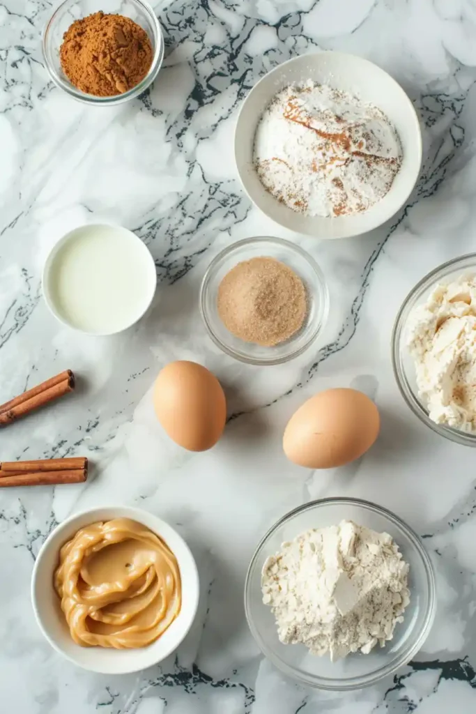 Freshly baked Biscoff cupcakes arranged on a tray with thick buttercream frosting. The cupcakes look soft and rich in flavor.