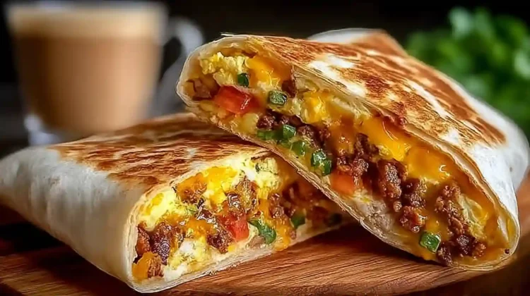 Easy Breakfast Crunchwrap Delight