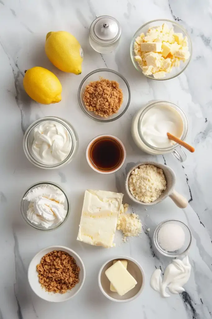 Mini cheesecake dessert jars filled with fluffy cheesecake mixture and crunchy graham cracker crumbs, topped with berries.