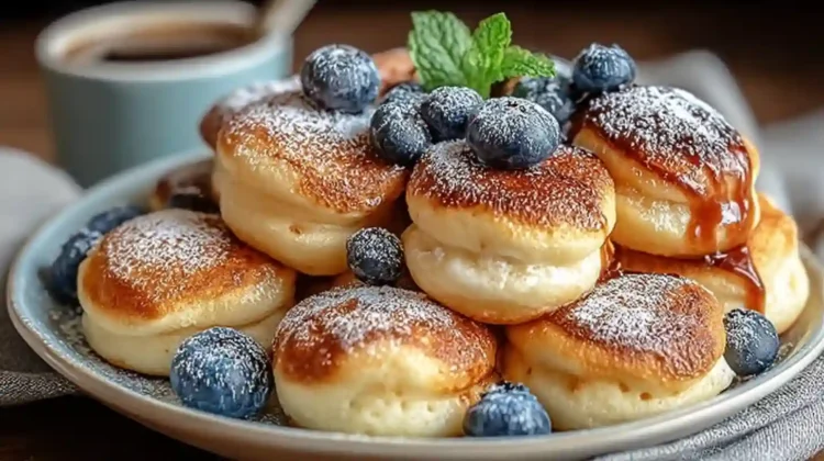 Breakfast Pancake Poppers for Busy Mornings