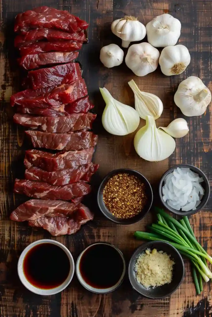 Homemade Chinese Pepper Steak with Onions plated with steamed rice and vibrant stir fry texture.
