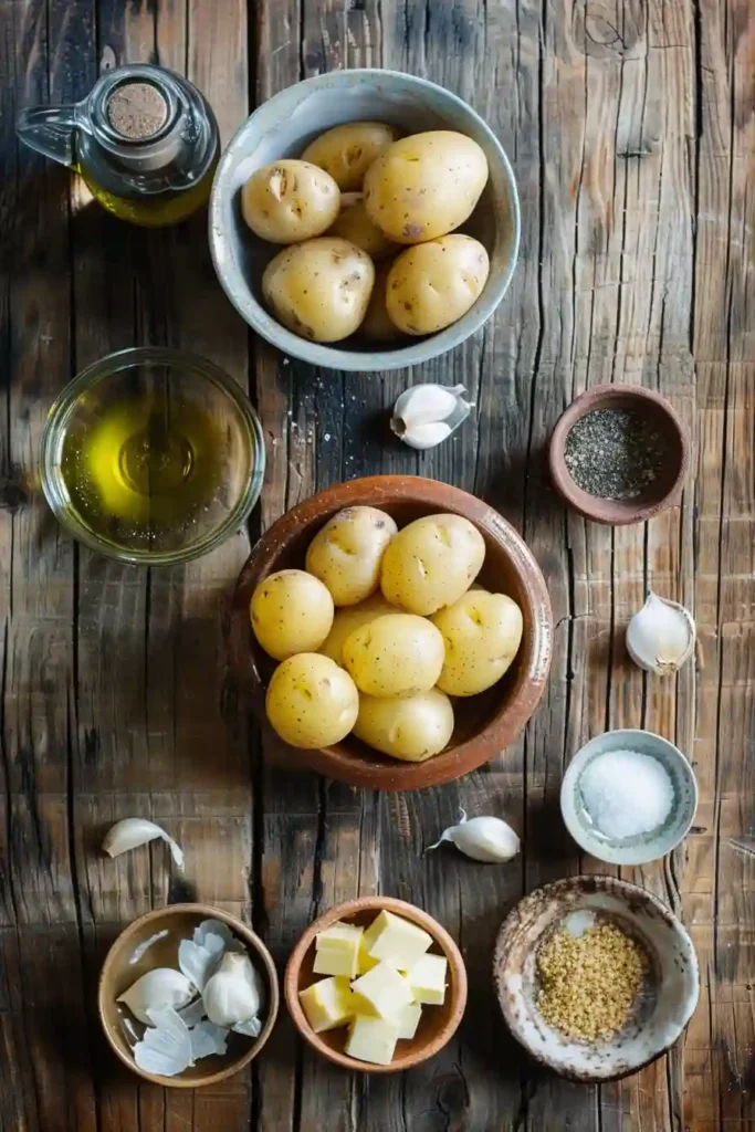 Oven roasted potato bites with crispy edges and tender centers. A simple and delicious baked potato recipe.