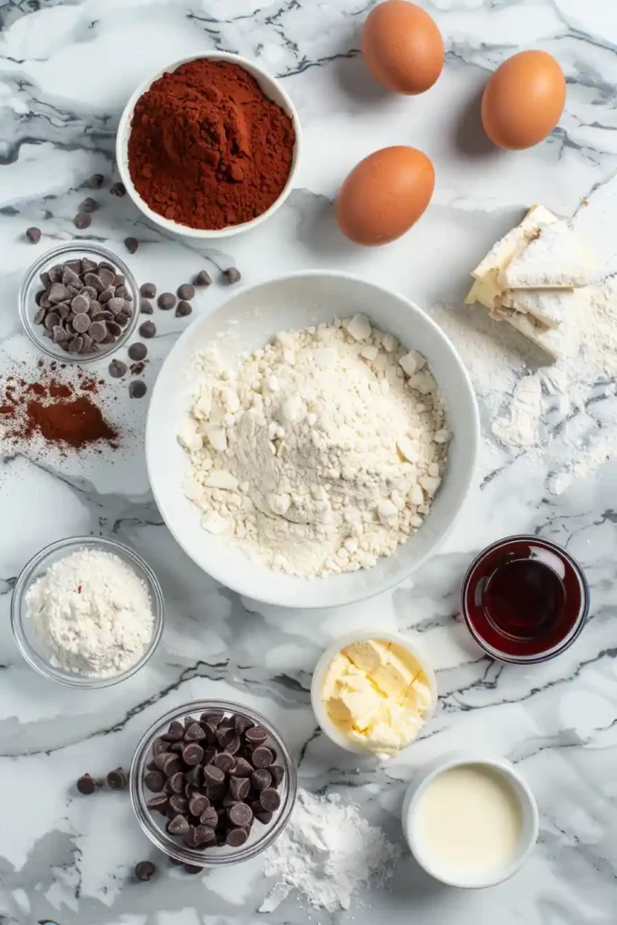 Soft Red Velvet Cinnamon Rolls with thick cream cheese frosting. Perfect sweet breakfast rolls with a rich and indulgent look.