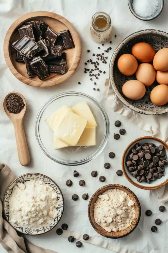 A plate of soft chocolate chip cookies with golden edges and gooey melted chocolate pieces. These homemade cookies look thick, buttery, and perfectly tender in the center.