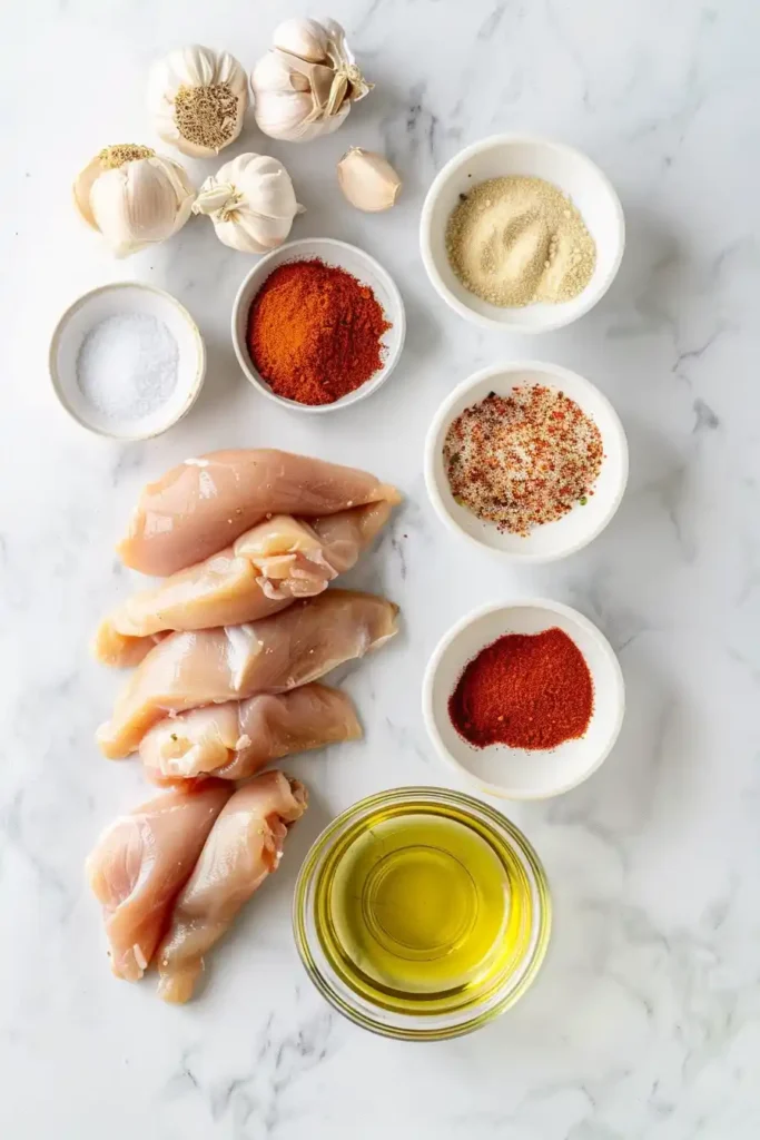 Air Fryer Chicken Breast cooked to golden perfection with a crispy exterior and juicy interior, sliced on a cutting board. Perfect for a healthy meal.