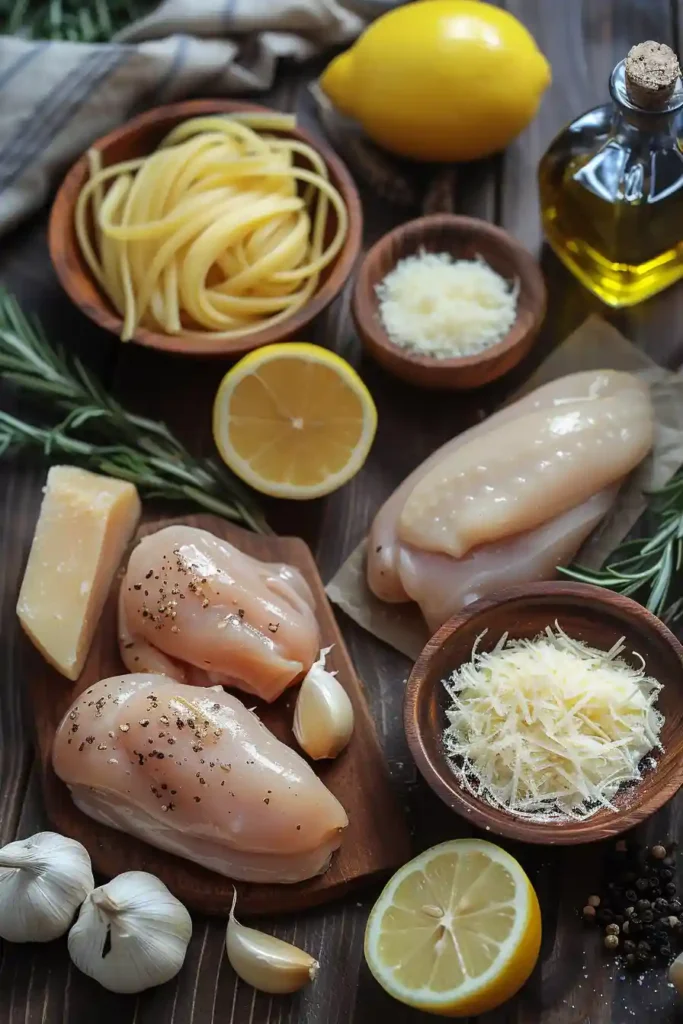Homemade creamy chicken pasta recipe featuring garlic, rosemary, parmesan, and juicy chicken breast. A cozy Italian-inspired pasta dish ready in 30 minutes.