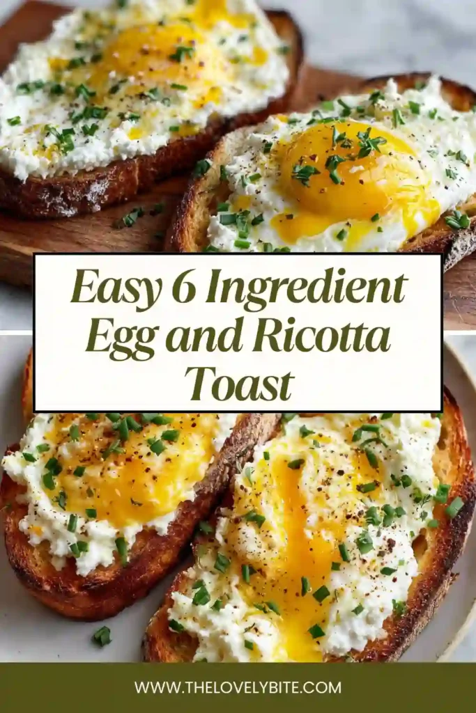 Soft scrambled eggs folded with ricotta cheese and served over artisan sourdough slices.