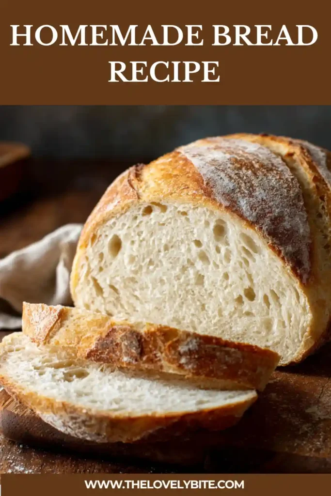 Soft Homemade Bread fresh from the oven with buttery tops and fluffy interior. This easy homemade bread recipe creates bakery-style loaves at home.