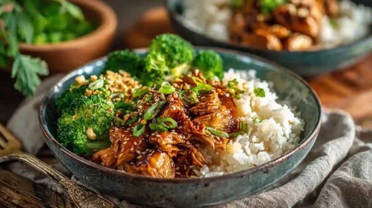 35 minutes Honey Garlic Chicken Rice Bowls Easy Healthy Recipe