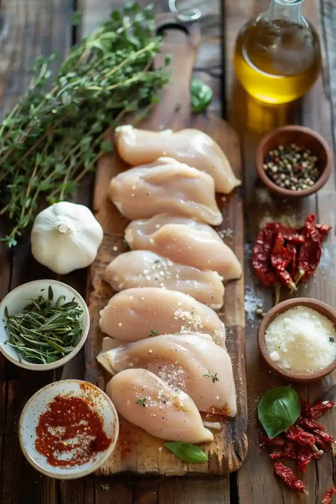 Homemade Marry Me Chicken Recipe in a skillet with creamy sauce, herbs, and tender chicken. This easy chicken dinner is warm, hearty, and satisfying.