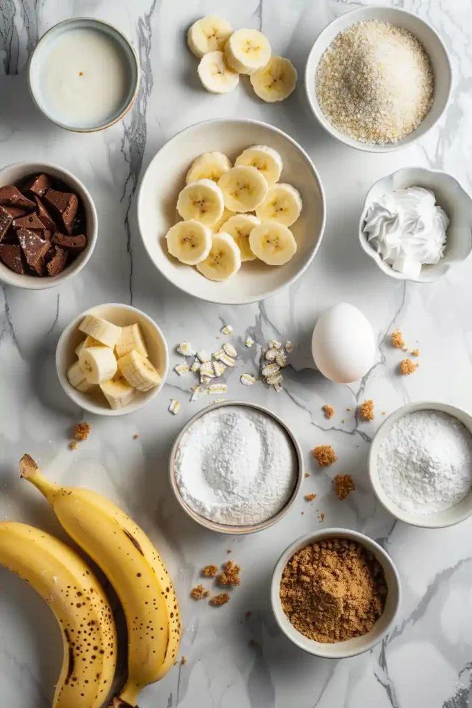 Homemade Mini Banana Cheesecakes with whipped cream topping arranged on a dessert platter. These mini cheesecake bites are rich, creamy, and easy to make.