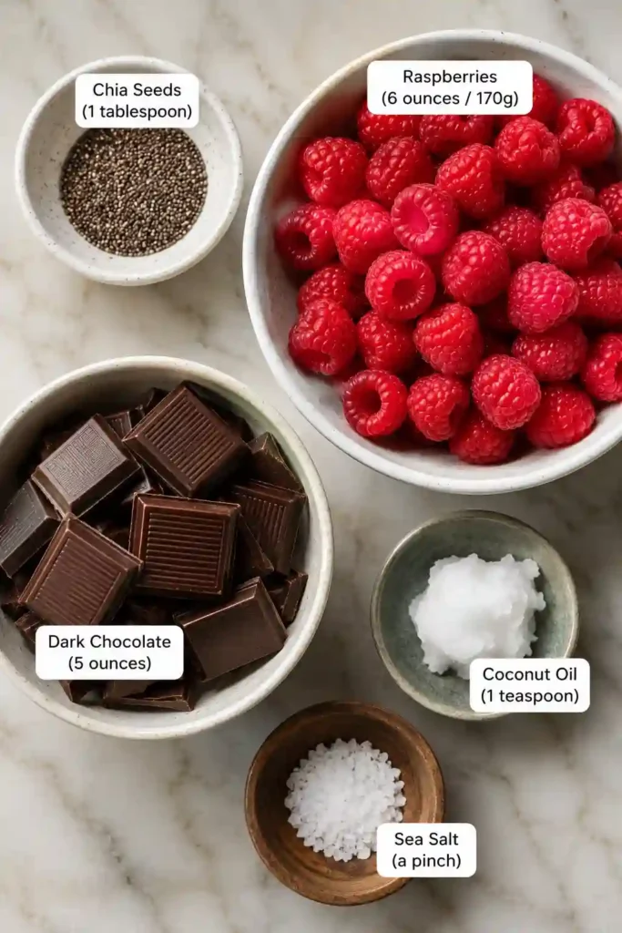 Chocolate Covered Raspberry Bites served chilled with a glossy chocolate shell and vibrant raspberry filling. Easy homemade frozen dessert.