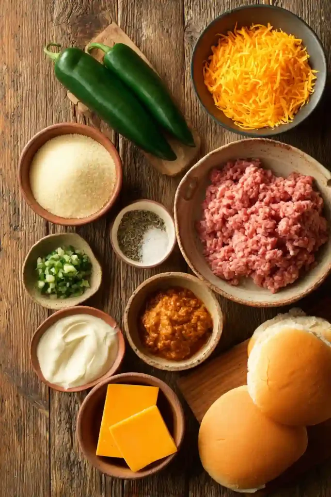 Homemade Spicy Turkey Burgers with melted cheddar cheese and roasted green chile. Lean turkey and bold seasonings create a delicious family-friendly meal.