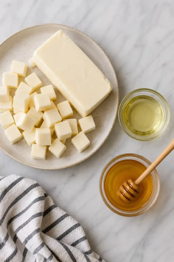 3. Freshly cooked halloumi cubes with crisp golden edges and soft centers served with dipping sauce. A quick vegetarian appetizer.