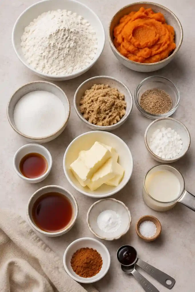 Vegan pumpkin pie cookies served as a cozy fall dessert with pumpkin spice filling and vegan whipped cream. The golden cookies have a soft, tender texture and sweet spiced finish.